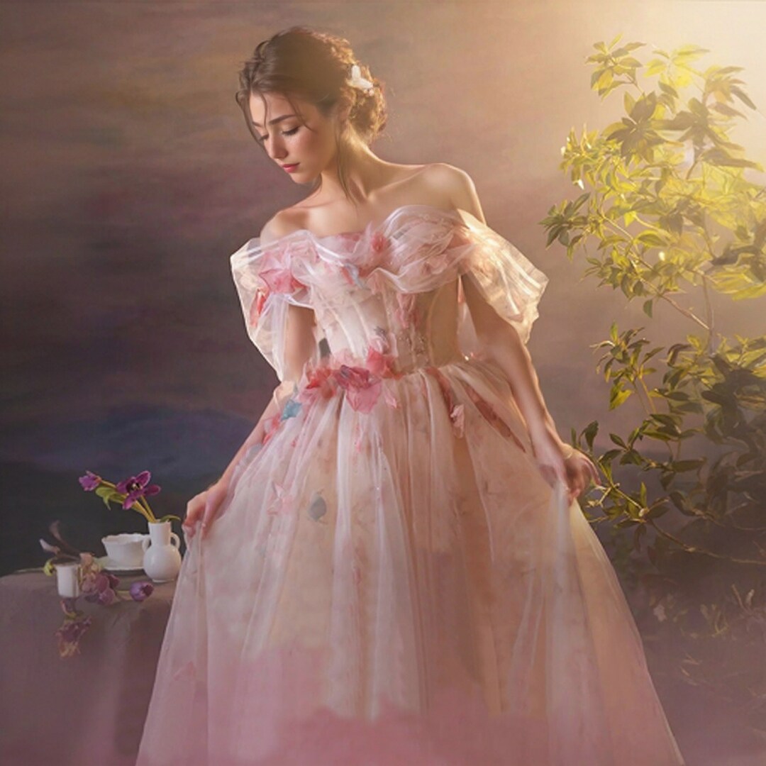 Tulle ball gown,Flower Lace wedding Dress,Princess Bridal Dress,Floor length wedding gown,Lace Applique Bridal dress,Vintage,evening dress | MakerPlace by Michaels Tulle ball gown,Flower Lace wedding Dress,Princess Bridal Dress,Floor length wedding gown,Lace Applique Bridal dress,Vintage,evening dress | MakerPlace by Michaels